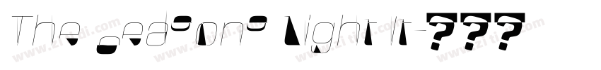 The Seasons Light It字体转换